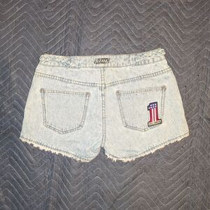 Harley-Davidson Light Blue Denim Shorts